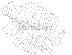 Toro 38438 (CCR 3000) - Toro Snow Thrower (SN: 099000001 - 099999999) (1999)