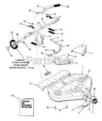 Toro 05-37MS05 - Toro 37" Side-Discharge Mower Deck (1985)