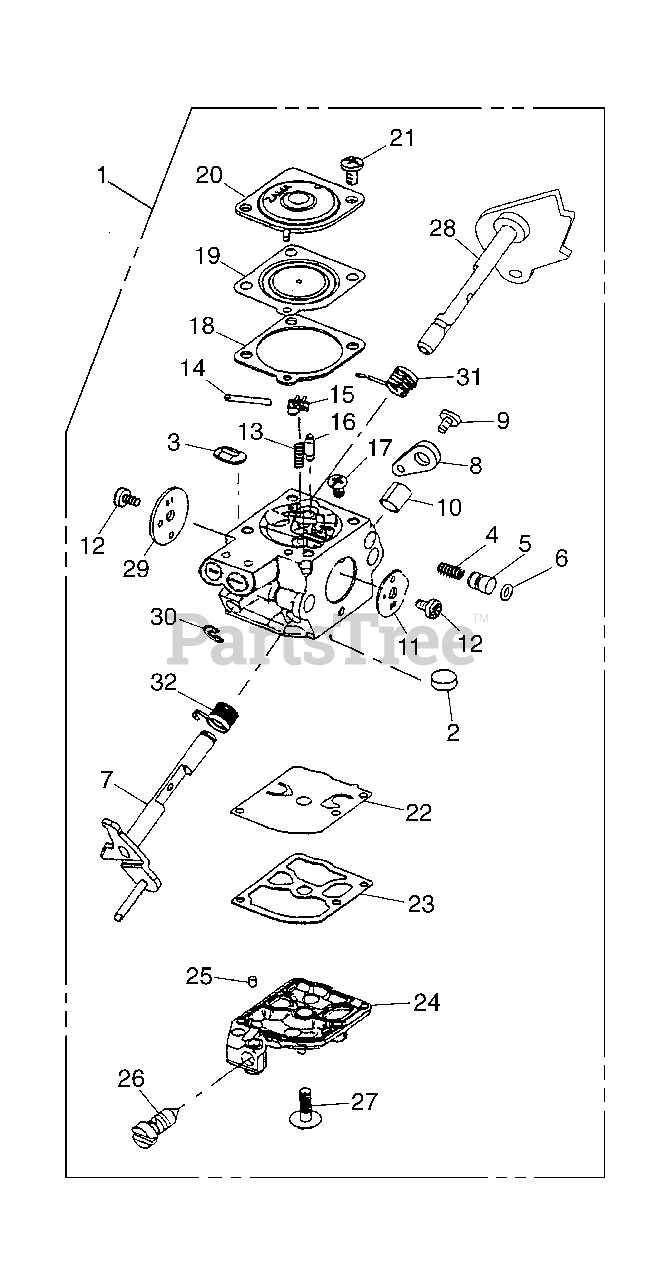 RedMax GZ 4000 RedMax Chainsaw (SN 720401 & Above) (201208