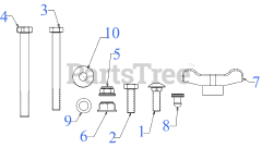 Troy-Bilt 19A70055OEM - Troy-Bilt 50" & 54" Double Bagger (2019)