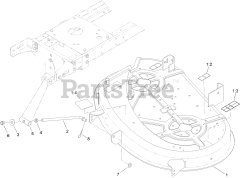Toro 71254 (XLS 380) - Toro Lawn Tractor (SN: 312000001 - 312999999) (2012)