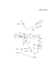 Kawasaki FH680V-AS26 - Kawasaki Engine FUEL-TANK/FUEL-VALVE