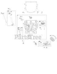 Briggs & Stratton 356777-0124-B5 - Briggs & Stratton Vertical Engine