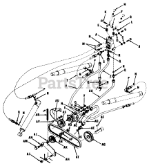 Simplicity 990515 - Simplicity Front End Loader HYDRAULICS