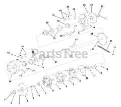 Gravely 995032 (CL-125) - Gravely 25" Walk-Behind Reel Mower, Honda (SN: 000101 & Above)