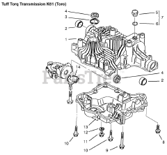 Toro 72048 (265-H) - Toro Lawn & Garden Tractor (SN: 099000001 - 099999999) (1999)