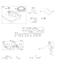 Briggs & Stratton 129702-1704-E1 - Briggs & Stratton Vertical Engine Controls, Fuel Supply, Governor Spring