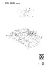 Jonsered FR 2216 A2 4X4 (965190701) - Jonsered Rear-Engine Riding Mower (2008-01) 103CM CUTTING DECK
