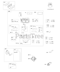 Briggs & Stratton 613777-0110-E1 - Briggs & Stratton Vertical Engine Carburetor (Non Solenoid), Fuel Supply