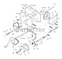 Murray 627809x5A - Murray 27" Snow Thrower (2002) Drive