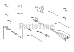 Briggs & Stratton 356447-0665-G1 - Briggs & Stratton Horizontal Engine Controls Group