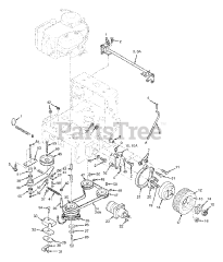 Scag SWZ-17KA - Scag Walk-Behind Mower, 17hp Kawasaki (SN: 8200001 - 8209999) Drive And Brake Components 17KA