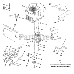Poulan Pro PP 22H50 - Poulan Pro Lawn Tractor