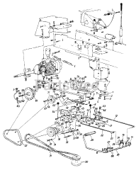 White Outdoor LGT-310 (135-782-190) - White Outdoor Lawn Tractor (1985)