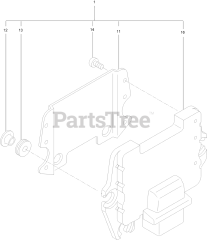 Toro 72028 (7500-D) - Toro 60" Z Master Zero-Turn Mower, Rear-Discharge Deck (SN: 416262337 - 416288793) Electronic Control Unit Assembly