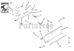 EverRide 815029 - EverRide 54" Snow Blade (SN: 000101 & Above)