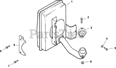 Kohler CV13-21501 - Kohler Command PRO Engine, Basic Version, 13hp, 9.7kW Exhaust 11-27-64