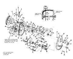 Simplicity 515 (990418) - Simplicity Serf Lawn Tractor Transmission Group