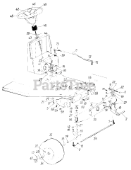 MTD 131-450-000 - MTD Lawn Tractor (1991) Parts02