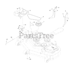 Exmark 116-3001 - Exmark Ultra Vac Bagger for Pioneer Mower (SN: 404314159 - 406294344) (2019) Completing Kit No. 116-4882