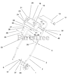 Toro 11003 - Toro 53cm Walk-Behind Mower, Canada (SN: 099000001 - 099999999) (1999)