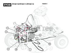 Ryobi RY 48112 (099749003) - Ryobi 38" 48V Riding Mower, Rev 05 (2021-05)