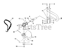Homelite F 2040 (UT-20791) - Homelite String Trimmer Brushcutter Attachment