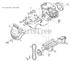 Troy-Bilt 12168 - Troy-Bilt Versatiller Rear-Tine Tiller (SN: 121681100101 - 121681199999)