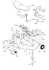 Toro 65-36XS03 - Toro 36" Side-Discharge Mower Deck (1976)