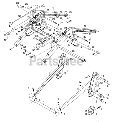 Cub Cadet 416 (590-416-100) - Cub Cadet Loader Frame