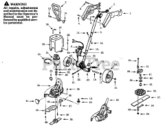 Paramount 9100 - Paramount Edger, Electric EDGER ASSEMBLY