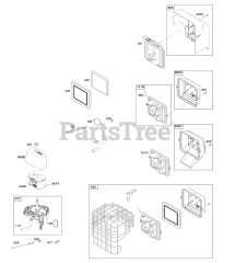 Briggs & Stratton 202332-0213-H1 - Briggs & Stratton Horizontal Engine