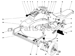 Toro 20705 - Toro Walk-Behind Mower (SN: 009000001 - 009999999) (1979)