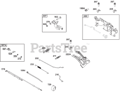 Briggs & Stratton 386447-0244-G1 - Briggs & Stratton Horizontal Engine