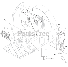 Ferris X 3002CE (5902190) - Ferris Hurricane Series Stand-On Blower