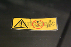 Exmark 121-1449 Block Warning Decal