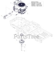 Ariens 915343 - Ariens Ikon-XD 52" Zero-Turn Mower, 364cc Loncin (SN: A0396329 & Above)
