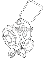 Troy-Bilt TB 672 (24A-672G066) - Troy-Bilt Jet Sweep Walk-Behind Blower (2007)