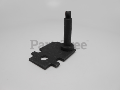RedMax 532401176 Axle Arm Assembly, .Lr.5/9.Pos.Bzp - image 1