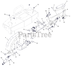 Ariens 998307 - Ariens Arrow E 48" Stand-On Mower, Electric, Side-Discharge (SN: 000101 - 000499)