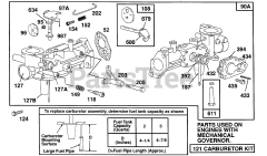 Briggs & Stratton 82232-2136-01 - Briggs & Stratton Horizontal Engine Pulsa Jet Carb.(Mechanical)