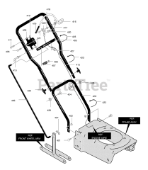 Murray EV3550x92NA - Murray Edger (2003) Handle Assembly