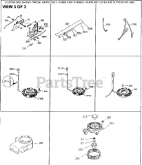 Tecumseh OHV125-203003A - Tecumseh Engine Engine Parts List #3