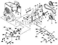 Simplicity 3112 H (990500) - Simplicity Sovereign Garden Tractor, 12hp