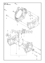 Husqvarna 236 R - Husqvarna Brush Cutter (SN: 20090100001 - 20143600000) CRANKCASE
