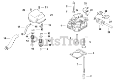 Kohler CH14-1804 - Kohler Command PRO Single Engine, Basic Version, 14hp Head/Valve/Breather - Style "A" 4-27-201