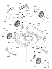 Canadiana 7800903 (CD 22550 FC) - Canadiana 22" Walk-Behind Mower, Canada (2012)