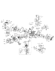 Yard Machines 31AM63EF700 - Yard Machines Snow Thrower (2008) Engine Assembly 370 SUA