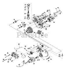 White Outdoor GT-185 (147U836H190) - White Outdoor 46" Garden Tractor (1997) Hydrostatic Transmission (718-0241A)