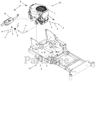 Ariens 991085 - Ariens Max-Zoom 48" Zero-Turn Mower, Kohler (SN: 045000 - 049999)